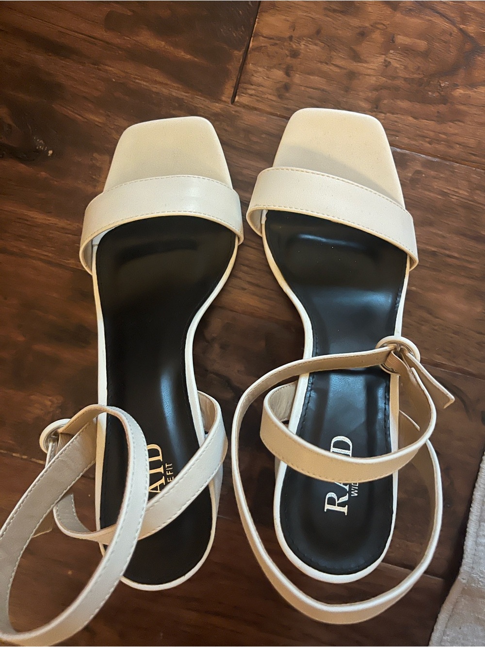 White heels from ASOS